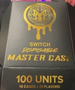 Muha Meds 2G SWITCH Disposable – Dual Flavors | 100 Units Master Box