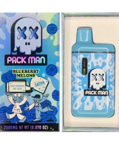 Packman Disposable Blueberry Melons