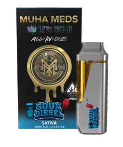 Sour Diesel Muha Meds Disposable Live Resin 1000MG | Sativa