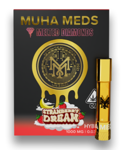 Strawberry Dream Muha Meds Cart 1000MG | Hybrid