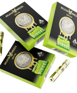 Super Sour Diesel Muha Meds Cart 1000MG | Sativa